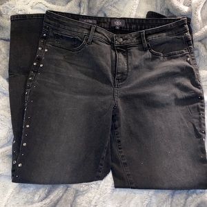 NYDJ skinny jeans size 10